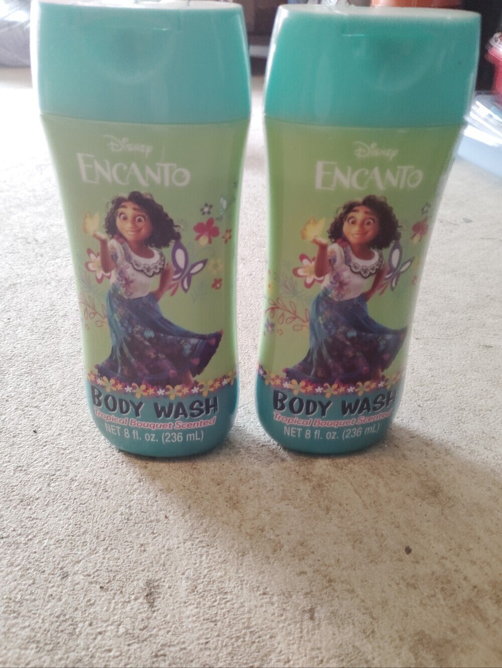 Title:NWT Disney Encanto Body Wash Set (2 Pack) - Tropical Bouquet Scent (8